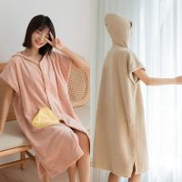 Toalla De Baño De Velours Coral Con Gorro Y Diseño De Ananas Absorbente Y Gruesa Toalla De Playa Para Spa Y Sauna - details 8
