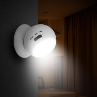 Lámpara De Pared Con Sensor De Movimiento PIR Luz Nocturna LED COB Rotativa 360° Con Imán USB/Batería Para Dormitorio Baño Cocina - details 14