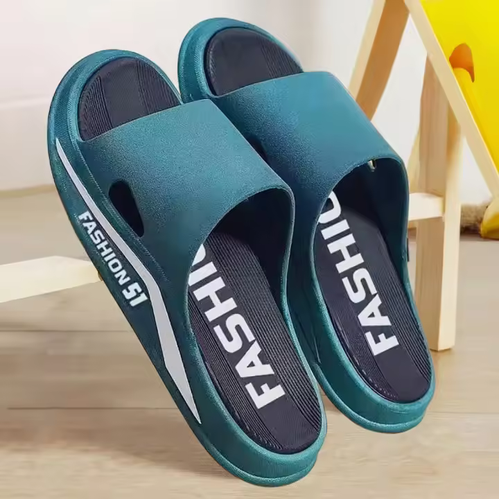 Nuevos Sandalias De Verano Para Hombre Moda EVA Suela Suave Casual Zapatillas Ligeros Playa Antideslizantes Para Interiores Y Baño - 1