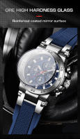 Reloj De Pulsera LIGE Para Hombre Resistente Al Agua Deportivo Militar De Cuarzo Con Fecha Y Manos Luminosas Estilizado Casual - details 10
