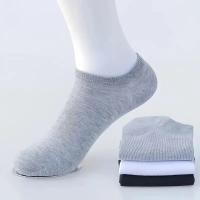 Calcetines Náuticos para Verano e Invierno para Hombres de Alta Calidad - 5 Pares. Color Gris, Negro y Blanco - details 2