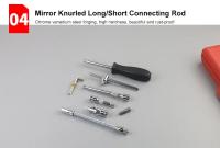 Juego De 46 Piezas Con Llave De Enchufe Rápido Y Kit De Destornilladores Para Uso Manual En Automóviles Y Camiones Con Estuche De Almacenamiento - details 11