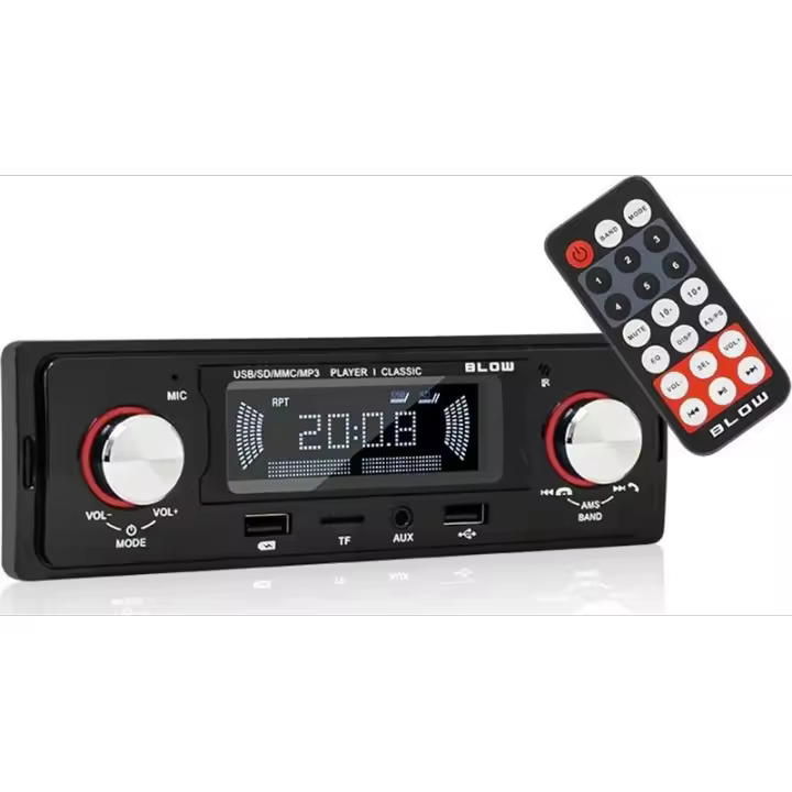 Radio car BLOW CLASSIC 78-287 (Bluetooth, USB + AUX + SD cards) - 1