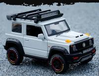Modelo De Coche De Aleación SUZUKI Jimny 1:18 Juguete De Metal Con Sonido Y Luz Vehículo Off-Road Simulación Regalo Para Niños - details 8