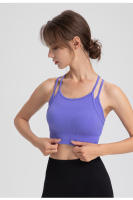 CA Sujetador short Deportivo sin costura para Mujer, ropa interior para Gimnasio, Fitness, ropa de entrenamiento de Dot Con espalda Cruzada, ropa Deportiva para correr, Chaleco de Yoga - details 13