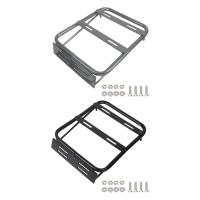 Soporte De Equipaje Trasero Para Motocicleta Robusto Desmontable Con Tornillos Base Cuadro De Rueda Portabandeja Almacenamiento - details 0