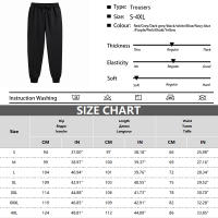 Pantalones De Sudor Para Hombre Con Cierre Elástico Y Cordón Pantalones Deportivos Casuales De Fleece Para Primavera Y Otoño Con Bolsillos Talla Oversize - details 0
