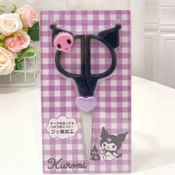 Tijeras Hello Kitty 1pc Para Manualidades Y Oficina Suministros Escolares Regalo Adorable De Sanrio Para Jóvenes Y Adultos - 1