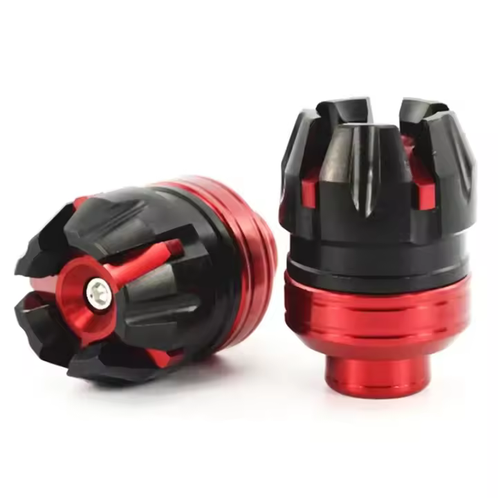 2Pcs Protección Universal Para Ruedas De Motocicleta Copas De Choque Coloridas Protector De Motocross Absorbedor De Impacto Accesorios De Moto - 1