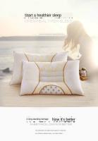 Almohada De Terapia Magnética De Cassia Chino Para Cuello Protección Durmiendo Soporte De Espalda Previene Rigidez En El Cuello Material Poliéster 100% - details 0