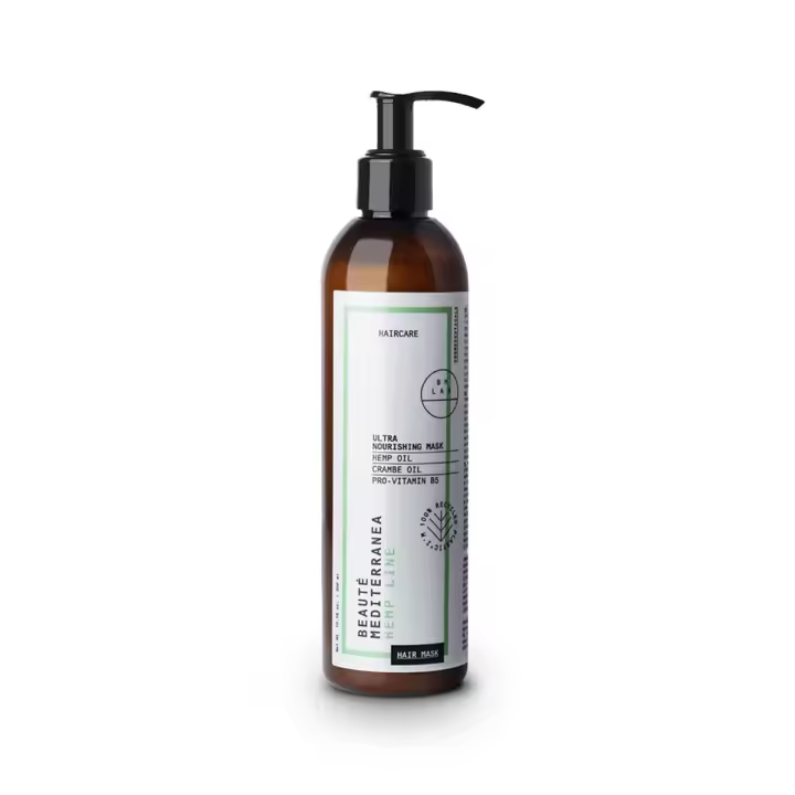 Beauté Mediterranea - ULTRA NOURISHING MASK - Mascarilla Efecto Reparador - Nutre, Protege y Repara - Ideal para Cabello Fino y Dañado - 100% Vegana - 300 ml - 1