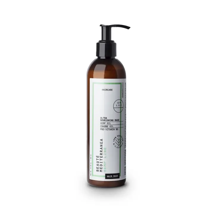 Beauté Mediterranea - ULTRA NOURISHING MASK - Mascarilla Efecto Reparador - Nutre, Protege y Repara - Ideal para Cabello Fino y Dañado - 100% Vegana - 300 ml - 1