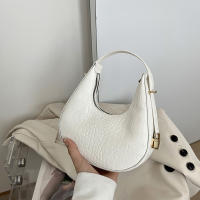Bolso De Hombro En Forma De Crescent Para Mujer Bolso De Armpita Diseñador Bolso De Mano Diario Bolso Para Teléfono Vintage PU Suave - details 19