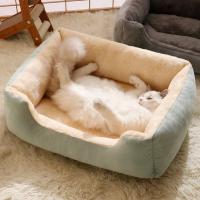 Cama Rectangular Para Gatos Y Perros Gruesa Y Cálida Para Todas Las Estaciones Resistente Al Desgaste Accesorios Para Gatos Cama De Muebles - details 0