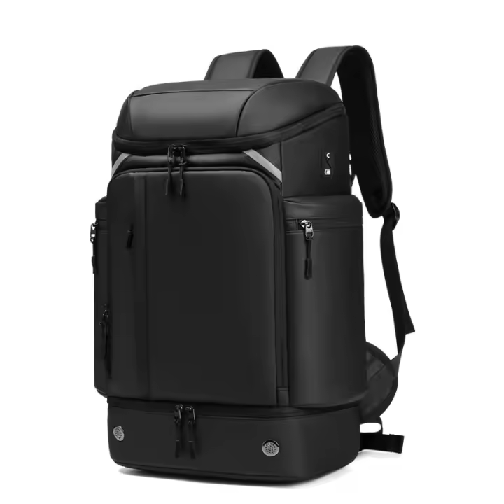 Mochila De Viaje Para Hombres Con Gran Capacidad 50L Mochila De Negocios Con Portátil De 17 Pulgadas Mochila De Senderismo Con Bolsa Para Zapatos - 1