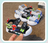 Sandalias De Verano Para Bebé Niño Disney Spiderman Dibujos Animados Antideslizantes Protegen Los Dedos Cómodas Y Transpirables Tallas True Fit Para Edad 1-3 Años - details 2