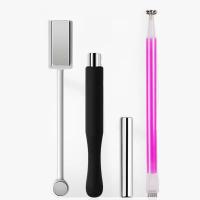 4PCS Herramienta De Mejora De Uñas Magnética Multifuncional Patrón De Piedra Absorción De Gel De Uñas Barra Magnética Para Arte De Uñas - details 0