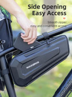 Bolsa De Bicicleta ROCKBROS De Capacidad Alta 1.5L Estuche Duro Impermeable Para MTB Y Carretera Patrón De Carbono Bolsa De Tubo Superior - details 10