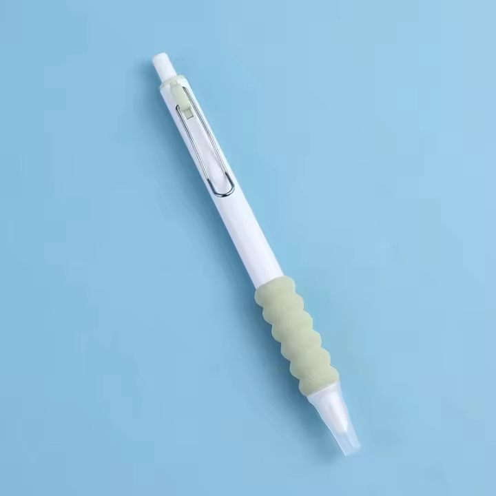 Bolígrafo De Fuente Suave Con Agarre 0.38mm Reemplazable Tinta Extra Fina Para Estudiantes Escritura En Oficina Suministros Escolares - 1