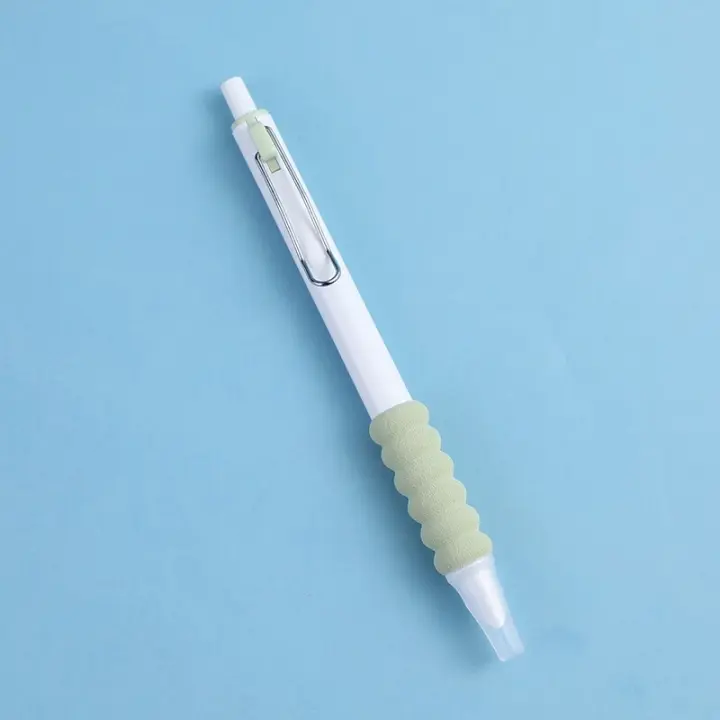 Bolígrafo De Fuente Suave Con Agarre 0.38mm Reemplazable Tinta Extra Fina Para Estudiantes Escritura En Oficina Suministros Escolares - 1