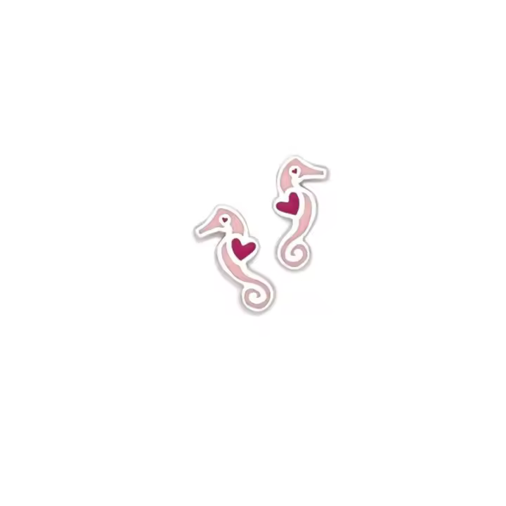 Pendientes Caballito de Mar Rosa de Agatha Ruiz de la Prada - 030ZOE - 1