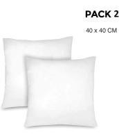 Pack 2 unds Relleno Cojin - Relleno Suave y Esponjoso Que no se deforma - para Combinar con Cualquier Funda de cojín - Medidas cojin - 30x50cm 40x40cm 45x45cm 50x50cm 60x60cm 60x40cm 70x50cm - details 2