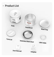 ROJECO 3L Dispensador Automático Para Mascotas Alimentador Inteligente Para Gatos Con Control Remoto WiFi Feeding Dispenser Para Perros Y Gatos - details 16