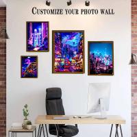 Marco De Fotos Con Iluminación LED De Ciudad Changsha Lámpara Nocturna Para Decoración De Habitación Luz De Mesa De Cama Regalo De Cumpleaños - details 8