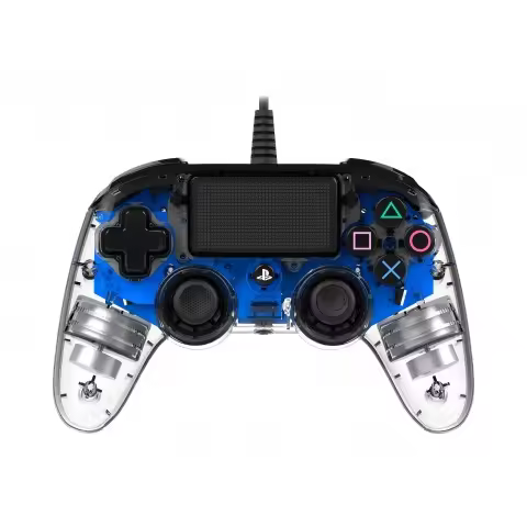 Nacon Compact Mando Controller LED (Azul) para PlayStation 4 - 1