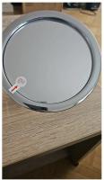 Espejo De Maquillaje Sin Niebla Con Soporte Y Ventosa Giratorio De 360° Para Ducha Espejo Redondo De Baño Material PS + Vidrio - details 1