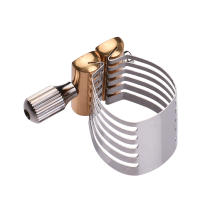 Ligadura De Saxofón Compacta Y Duradera Con Ajuste Por Tornillo Para Saxofón Alto Material Plástico/Rubber Duro Accesorio Musical - details 8