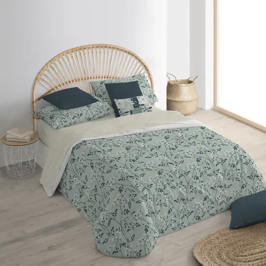 FUNDA NÓRDICA 100% ALGODÓN MODELO LEIDEN PARA CAMA DE 80 (140X200 CM.) - 1