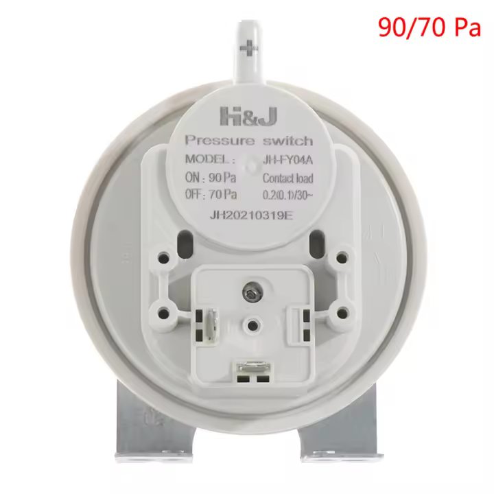 Interruptor De Presión De Viento Compatible Con Calentadores De Agua De Exterior Haier Marco Squirrel Vanward Vatti 40/65/75/90/140Pa - 1