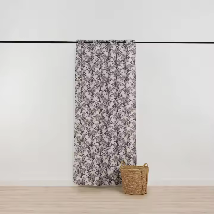 Pack de 2 Cortinas BL Belum con ollaos 140x260 cm Multicolor - Cortinas para salón y dormitorio - Decoración para ventanas - Drapería y cortinaje en línea - Tienda de productos para el hogar - 2 UD - Toscana - 1
