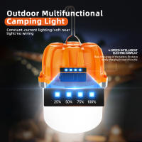 Lanterna Portátil LED 500W Recargable Con Pantalla De Energía Para Camping Pesca Y Emergencias Luz De Búho ABS Fuente De Alimentación Lithium Metal - details 3