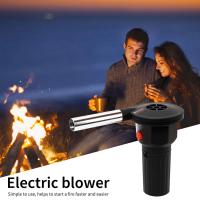 Aluminio Soplador De Aire Eléctrico Para Barbacoa Herramienta Portátil Para Parrilla Picnic Camping Resistentes Al Calor - details 2