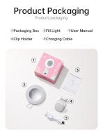 Luz De Autoenfoque LED De Bolsillo Para IPhone Samsung IPad Lámpara De Anillo Para Fotografía Y Video Clip Para Teléfono Móvil Y Portátil - details 20