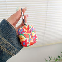 Funda Protectora Para AirPods Con Flores Coloridas Compatible Con Modelos 4 3 2 1 Pro2 pro Funda Suave De TPU Para Auriculares - details 11