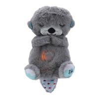 Oso De Peluche Para Bebé Con Música Y Luz Companion De Sueño Suave Otters Soothing Regalo Para Niños Y Niñas Relleno De Algodón PP - details 16