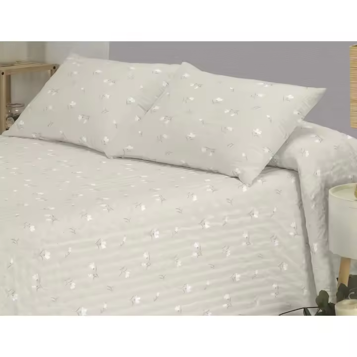 Colcha Bouti Polo-Polo Gianna Camas 150 cm | Microfibra 100% Poliéster con Relleno Ligero 180g | Estampado Termosellado, Tacto Suave, Lavado a la Piedra | Incluye Fundas de Cojín | Varias Medidas Disponibles - 1