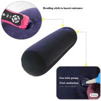 Cojín Multifuncional Inflable Soporte De Posiciones Exótico Para Viaje Y Cama Almohada De Lumbar Inflable Para Descanso Y Juegos - details 11