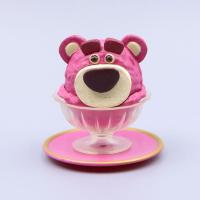 Figura De Acción Kawaii Alice James P. Sullivan Con Oso De Fresa Q Version Modelo De Muñeco Para Niños Regalo De Navidad - details 6