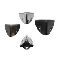 4Pcs Protección De Esquinas De Hierro Para Muebles Cubierta De Protección Para Rincones De Mesa Decoración De Pies De Metal Para Caja De Joyas Y Casos De Madera - details 0