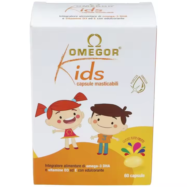 Omegor Kids Masticable 60Cap. - 1