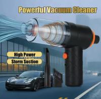 Aspiradora de mano portatil,aspirador 2 in 1,mini aspiradora de mano ideal para coche Mini Aspirador Coche Potente, Aspiradora sin Cable Carga USB 6000 Pa 120W, Vacuum Cleaner de Coche Inalámbrico Potente - details 1