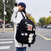 Mochila De Nylon Impermeable Para Mujer Con Múltiples Bolsillos Kawaii Para Estudiantes Con Capacidad Para Laptop Y Libros - details 8