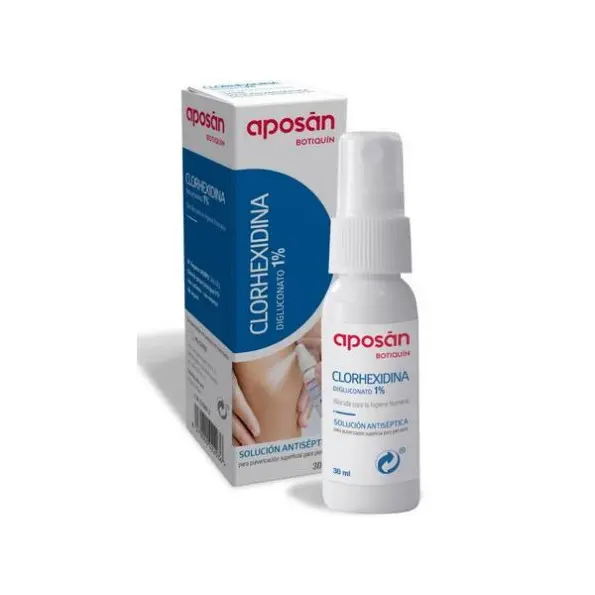 Aposan Clorhexidina Digluconato 1 30 ml Aposan - 1