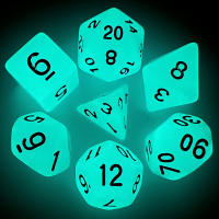 Juego De Dados Poliedros Luminosos Para D&D Juegos De Rol Y Otros Juegos Perfecto Para DND Juego De Dados Poliedros Brillantes En La Oscuridad - details 11