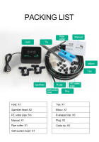 Kit De Humidificador Para Terrarios De Reptiles Con Timer Automático Sistema De Rociador De Montaña Rusa Plástico Para El Hogar - details 9