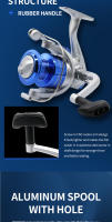 Carrete De Pesca Universal Ligero Para Agua Dulce Material De Aleación Y Composite Carrete De Pesca Spinning XB - details 3